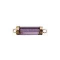 14k Gold Amethyst Connector Purple Quartz - K Jewelry Accessories