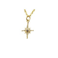 14k Gold Diamond Pendant Star Dainty Jewelry - K Jewelry Accessories