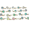 14k Gold Ethiopian Opal Pendant For women - K Jewelry Accessories