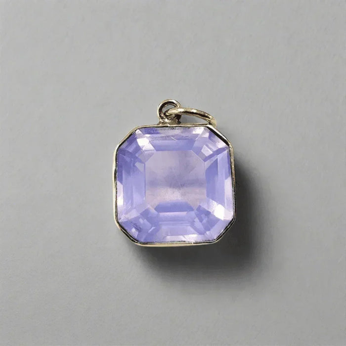 14k Gold Lavender Quartz Pendant Beautiful - K Jewelry Accessories