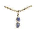 14k Gold Moonstone Pendant Rainbow Charm Natural - K Jewelry Accessories