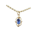 14k Gold Pendant Blue Kyanite Jewelry - K Jewelry Accessories
