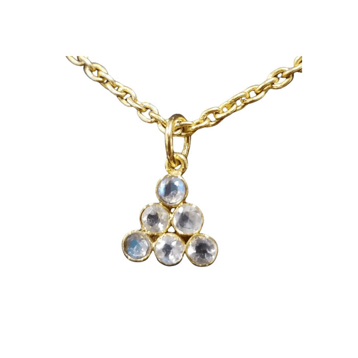 14k Gold Rainbow moonstone Pendant Jewelry For Women - K Jewelry Accessories