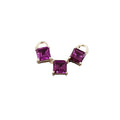 14k Gold Rhodolite Garnet Necklace Charm Jewelry - K Jewelry Accessories