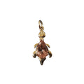 14k Gold Turtle Pink Tourmaline Gemstone Pendant - K Jewelry Accessories