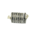 15 mm 925 Silver Diamond Rondelle Beads Spacer - K Jewelry Accessories