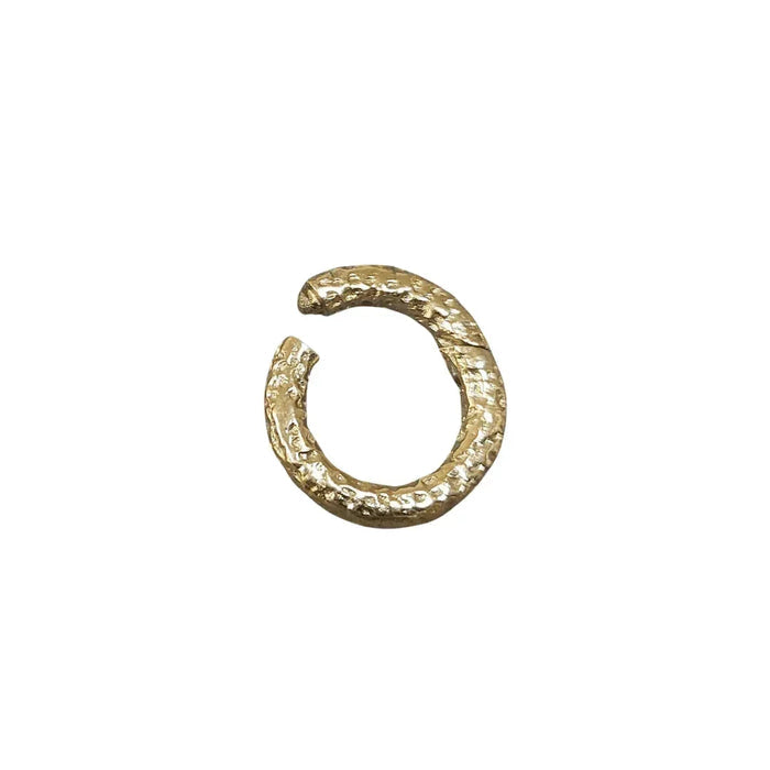 15.5 mm Round Hammered Clasp Gold Filled - K Jewelry Accessories