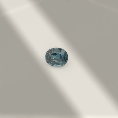 1.64 ct. Natural Teal Sapphire Oval Shape -#MP15