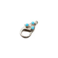 17 x 9 mm 925 Sterling Silver Turquoise Lobster Clasp - K Jewelry Accessories