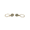 18k Gold Aquamarine Earrings: Handmade Oval - K Jewelry Accessories