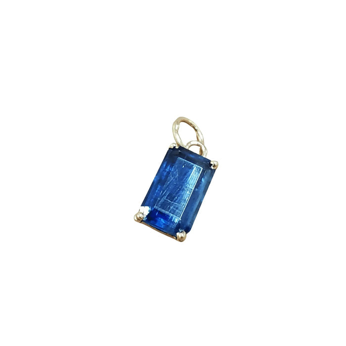 18k Gold Blue Kyanite Pendant Dainty - K Jewelry Accessories