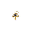 18k Gold Blue Sapphire Pendant Beautiful Jewelry - K Jewelry Accessories