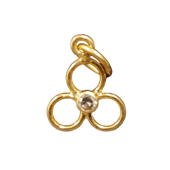 18k Gold Diamond Necklace Beautiful Pendant Floral For Women - K Jewelry Accessories