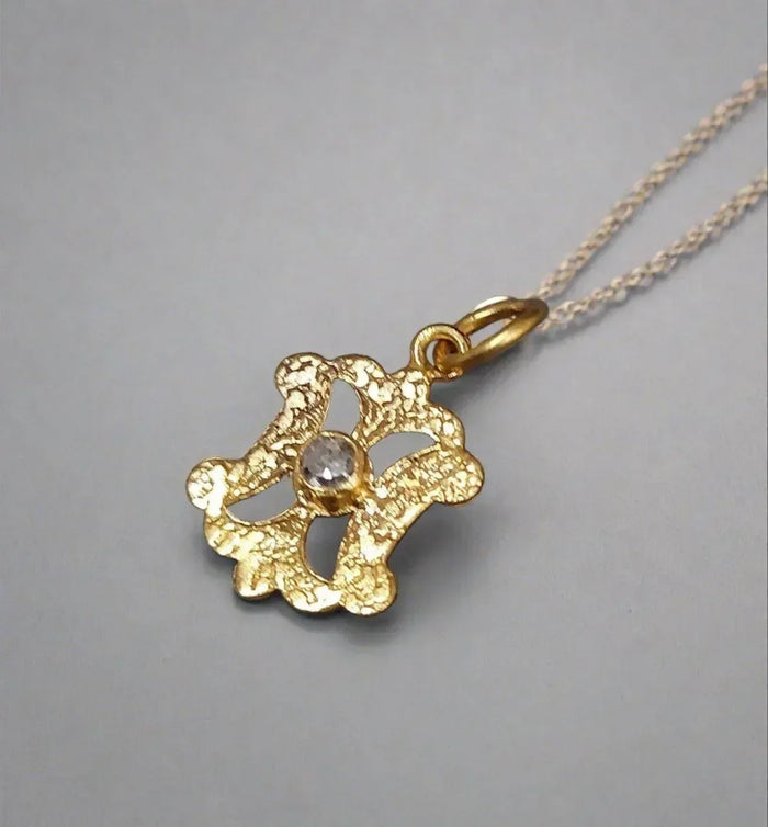 18k Gold Diamond Pendant Different shape For Women - K Jewelry Accessories