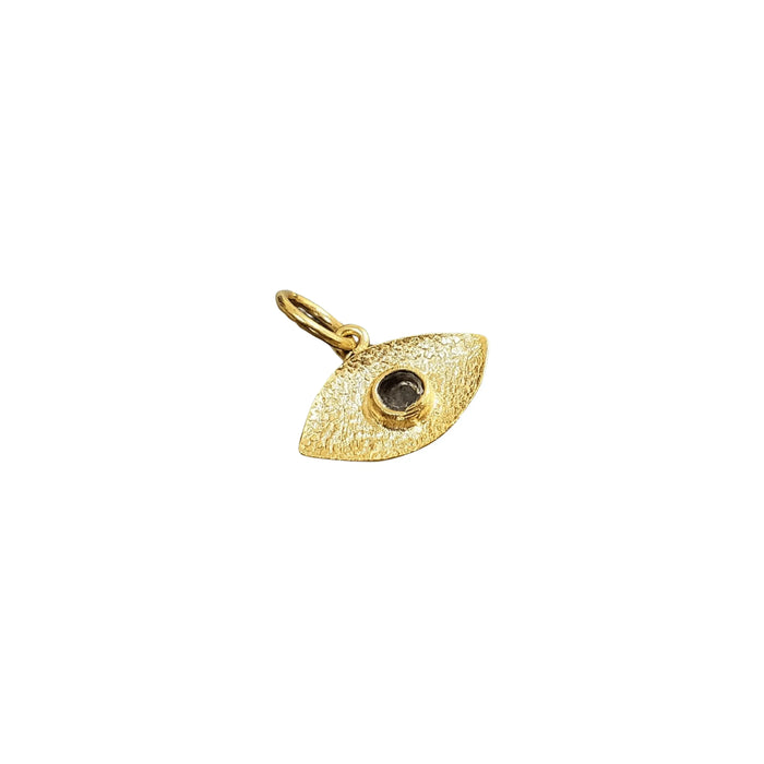 18k Gold Evil Eye Diamond pendant Designer jewelry - K Jewelry Accessories
