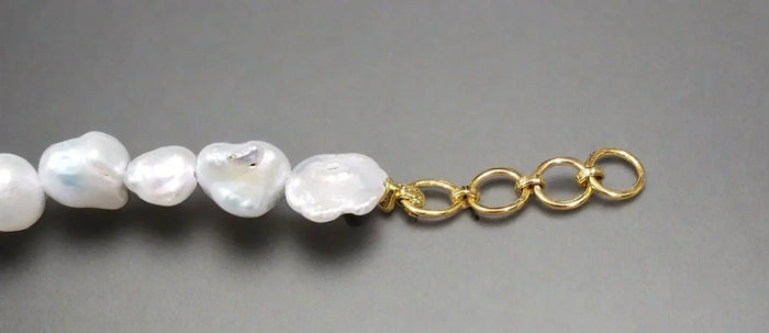 18k Gold Freshwater Pearl Bracelet - K Jewelry Accessories
