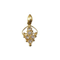 18k Gold Natural Diamond Pendant Best Jewelry findings - K Jewelry Accessories