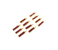 18k Gold Natural Ruby Gold Charm Minimalistic jewelry - K Jewelry Accessories