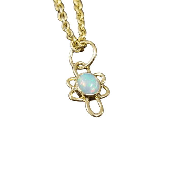 18k Gold Opal Charm Pendant Different Shape Designer - K Jewelry Accessories