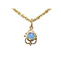 18k Gold Opal Pendant Handmade jewelry For Women - K Jewelry Accessories