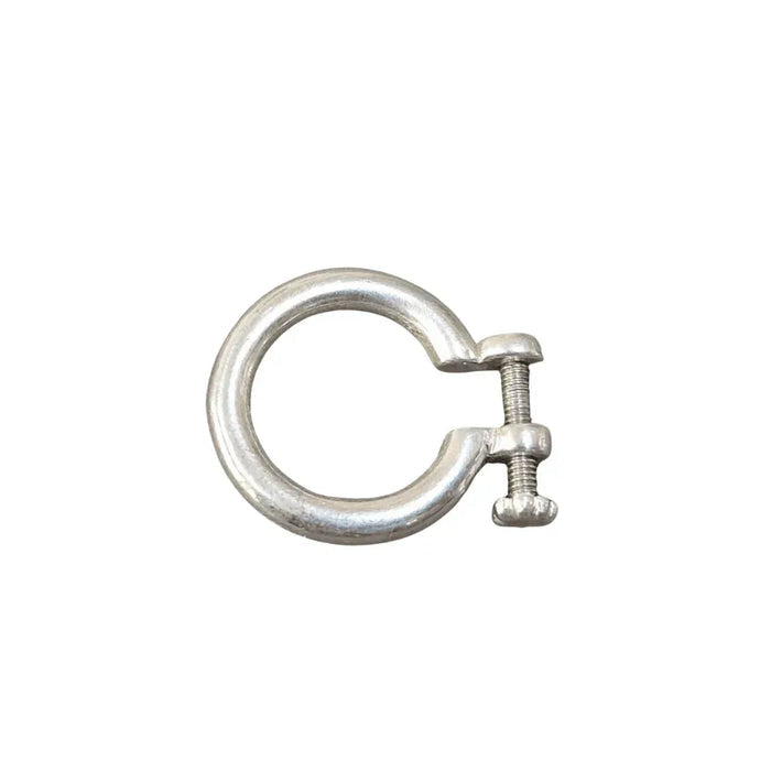 19.5 mm 925 Sterling Silver Horseshoe Clasp - K Jewelry Accessories