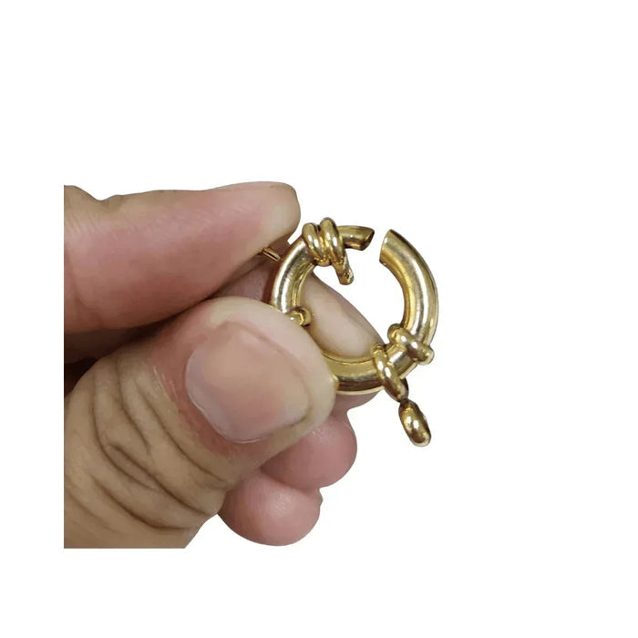 20 mm Gold Filled Sailor Clasp Round - K Jewelry Accessories