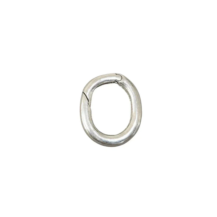 20 x 16 mm 925 Silver Oval Lobster Clasp - K Jewelry Accessories