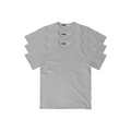 3 PACK T-SHIRTS GRAY