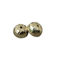 8 mm 18k Gold Bead Half Round - K Jewelry Accessories