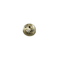 8 MM 18k Gold Half Round Bead - K Jewelry Accessories