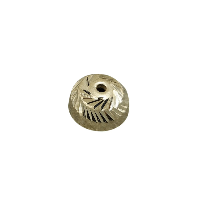 8 MM 18k Gold Round Bead Half - K Jewelry Accessories