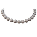 8 mm 925 Silver Round Diamond Bead Wholesale - K Jewelry Accessories