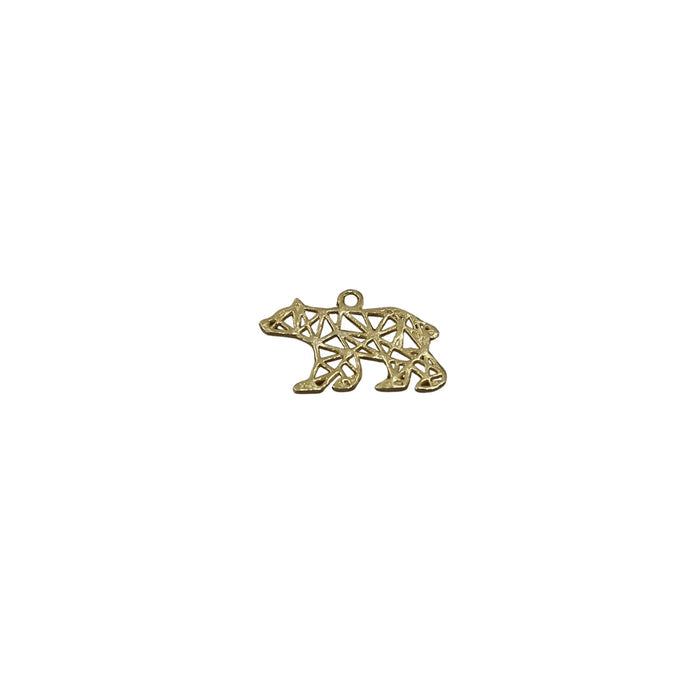 925 Gold Vermeil Charms Animal Shape For Unisex - K Jewelry Accessories