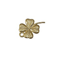 925 Gold Vermeil Clover Charms Lucky & Elegant - K Jewelry Accessories