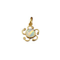 925 Gold Vermeil Ethiopian Opal Pendant Jewelry handmade - K Jewelry Accessories