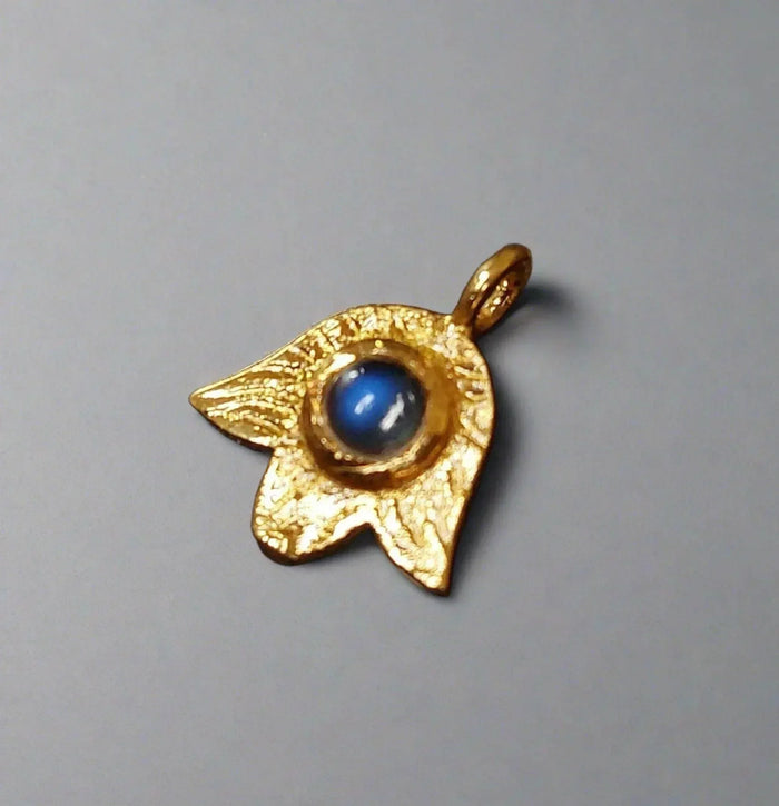 925 Gold Vermeil Rainbow Moonstone Charms jewelry Diy - K Jewelry Accessories