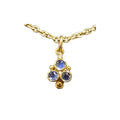 925 Gold Vermeil Rainbow Moonstone Pendant Findings - K Jewelry Accessories
