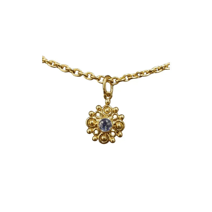 925 Gold Vermeil Rainbow Moonstone Pendant Findings - K Jewelry Accessories