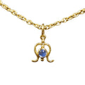 925 Gold Vermeil Rainbow Moonstone Pendant For Unisex - K Jewelry Accessories