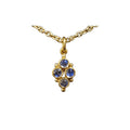 925 Gold Vermeil Rainbow Moonstone Pendant Natural - K Jewelry Accessories