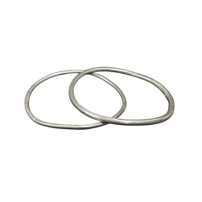 925 Silver Dainty Bangles 2 Options Available - K Jewelry Accessories