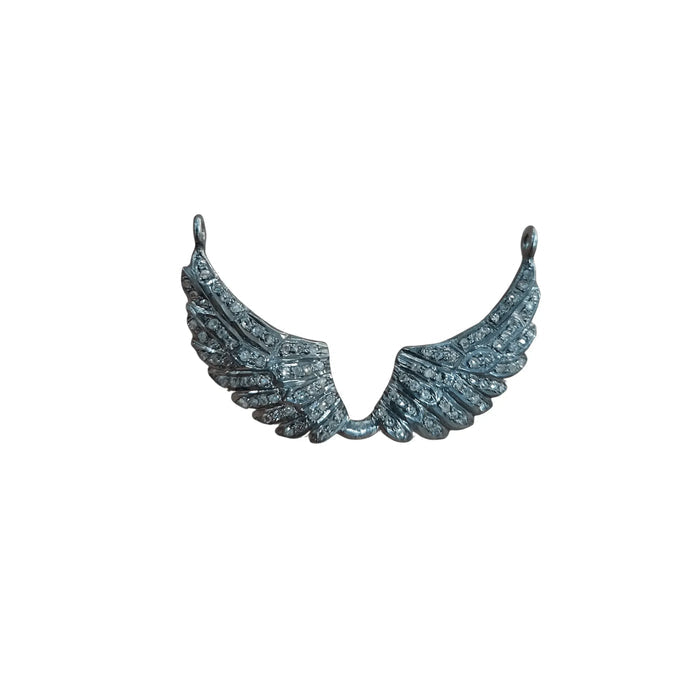 925 Silver Diamond Pendant Eagle Feather Silver Charm - K Jewelry Accessories