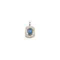 925 Silver Ethiopian Opal Charm Pendant Handmade jewelry - K Jewelry Accessories