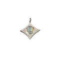925 Silver Ethiopian Opal Kite Charms Handmade - K Jewelry Accessories