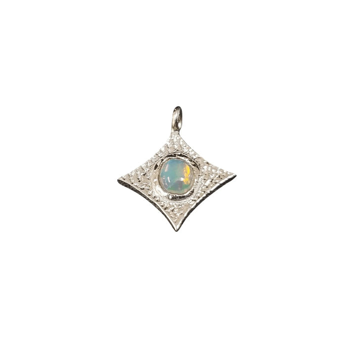 925 Silver Ethiopian Opal Kite Charms Handmade - K Jewelry Accessories