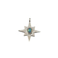 925 Silver Ethiopian Opal Star Charms for Bracelets - K Jewelry Accessories
