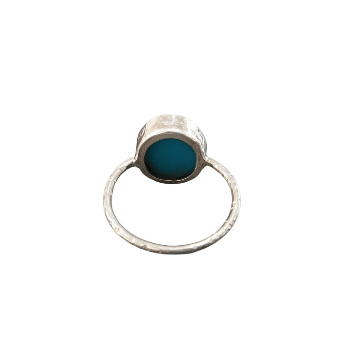925 Silver Natural Turquoise Ring - K Jewelry Accessories