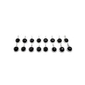 925 Sterling Silver Black Onyx Charm - K Jewelry Accessories