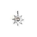 925 Sterling Silver Sun Charm For Bracelets & Necklaces - K Jewelry Accessories