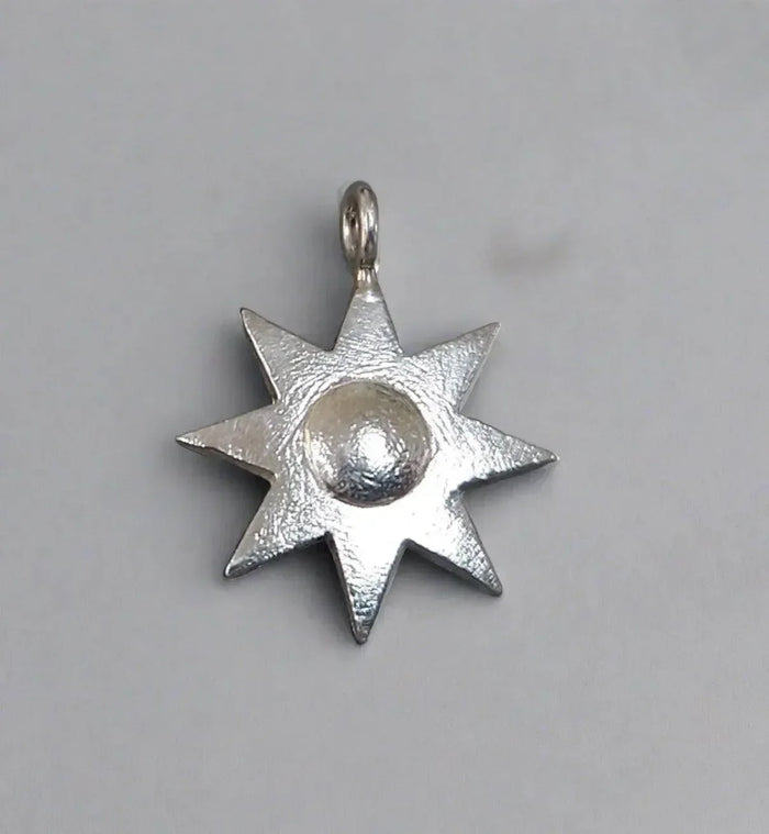 925 Sterling Silver Sun Charm For Bracelets & Necklaces - K Jewelry Accessories